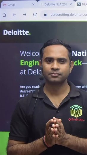 onlinestudy4u on Instagram: "Follow and comment "link" to get apply link if you are interested in this job. You can check Instagram bio also for link. 🚨 Deloitte NLA is Hiring Freshers! 🚨 Get ready to kickstart your IT career with one of the top MNCs! ✨ 💼 Role: Associate Software Engineer 💰 Salary: ₹4 LPA 🎓 Eligibility: BE / BTech / ME / MTech /MCA Apply link : https://onlinestudy4u.in/deloitte-off-campus-drive/ Automation is taken care by @getlinkinchat This is an informative reel, Please 