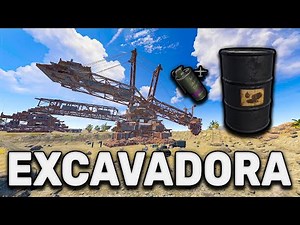 How to turn on the GIANT EXCAVATOR in Rust