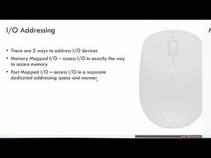 Chapter 7: Input/Output Part 1