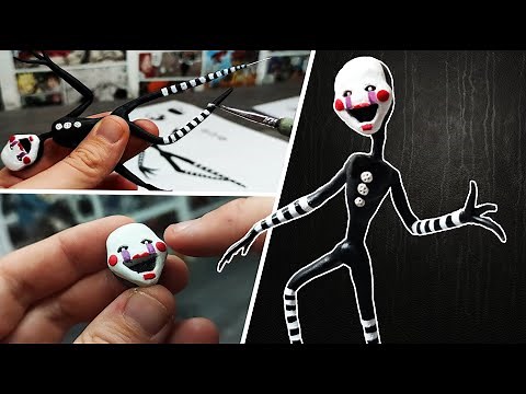 How to make the PUPPET from FNAF *** Clay Tutorial ***