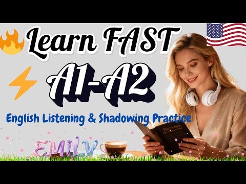 Learn English FAST with Deep Focus | A1–A2 Easy English Listening & Shadowing Practice