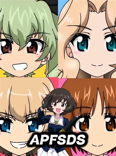 Girls und Panzer: Kay, Anchovy, Katyusha Edit