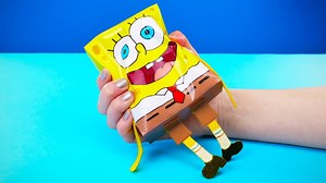 How to make a Spongebob sponge puppet