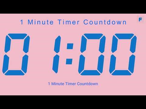 1 Minute Timer Countdown