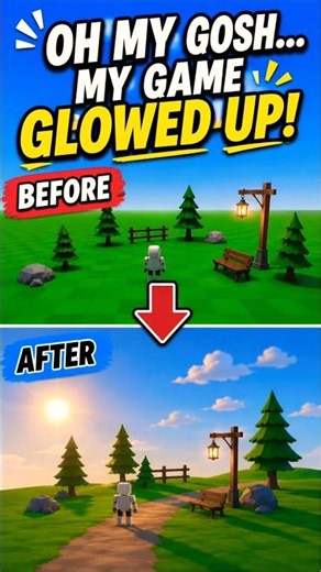 I Made My Unity Game Feel ALIVE! 🌲✨ #unity #gamedevblog #3dgamedevelopment #gamedevelopment #gamedev