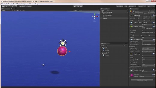 Unity 3d基础教程：带你玩转Unity3d C#代码控制移动