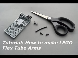 Tutorial: How to make LEGO flex tube arms