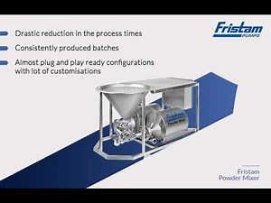 Fristam Pump India - Powder Mixer