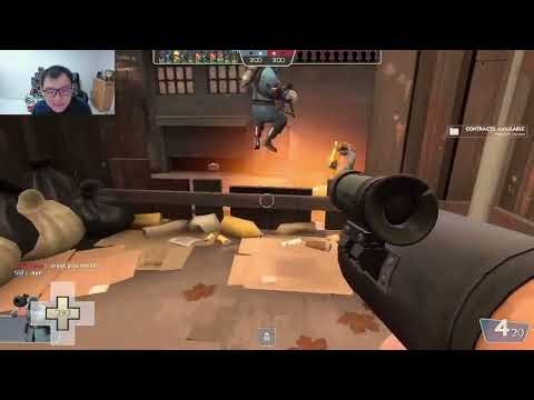 Team Fortress 2 - Intense Soldier Battle on Mannhole (KOTH Gameplay)