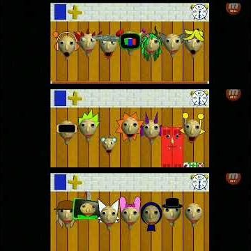 Sprunki baldi treatment all characters (baldi basic x sprunki)