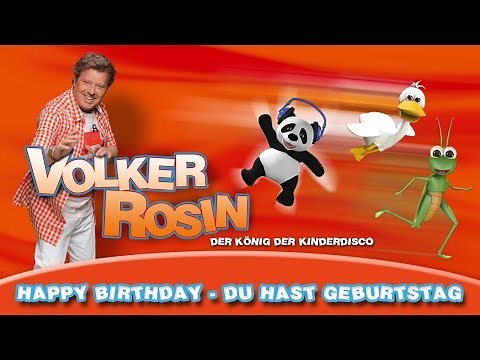 Volker Rosin - Happy Birthday | Kinderlieder