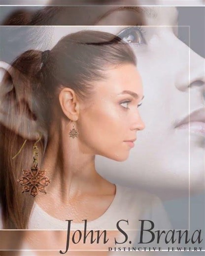 Victorian Copper Snowflake Dangle Earrings