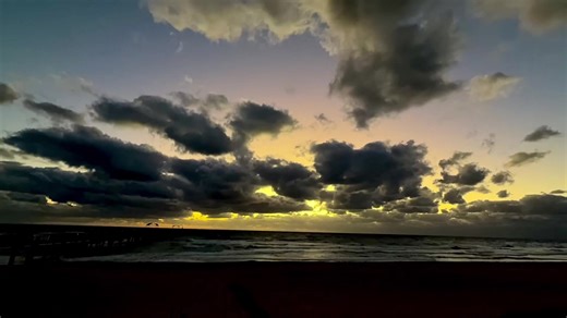 Sunrise January 21, 2026, Lake Worth Beach. Happy Birthday to Billy Ocean, MBE (Member of the Order of the British Empire). Born this day in 1950. Song: Suddenly.