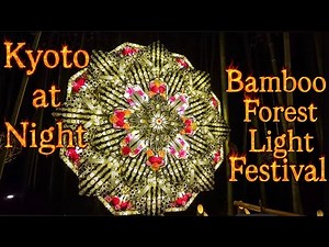 Bamboo Forest Light Festival is back! Arashiyama Kyoto Kimono Forest