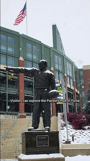 Lambeau Field is home of the legendary Green Bay Packers