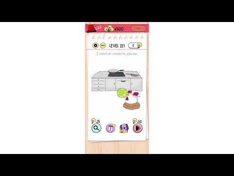 "I need an omelette please" Brain Test Level 221 Quick Guide
