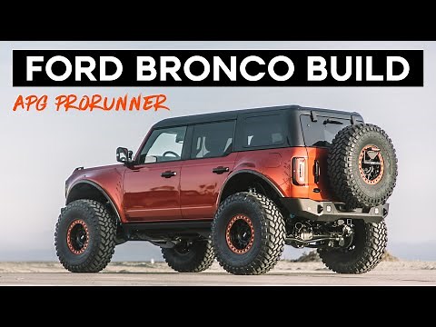 ULTIMATE Ford Bronco Build | APG PRORUNNER 002