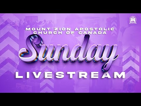 Mount Zion Apostolic Church Malton Live Stream: Sunday Service July 6th, 2025