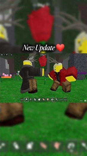 New Valentines Flower Update Cutscene #roblox #99nightintheforest