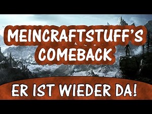 MeinCraftstuff's Comeback! Was ist passiert?