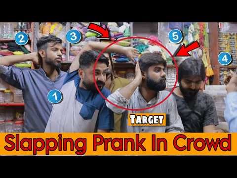 Slapping Prank Went To Far in Crowd || Funny Slapping Prank || Our Entertainment