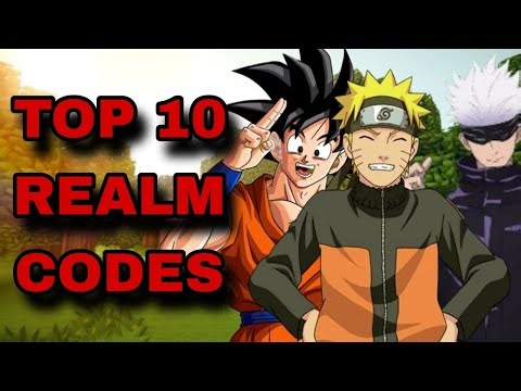 *NEW* TOP 10 BEST REALM CODES FOR MINECRAFT BEDROCK EDITION!