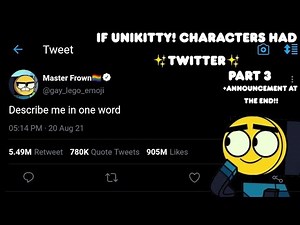 If Unikitty! Characters had ✨Twitter✨ (Part 3)