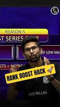 Test Series Attempt Karne ke hidden benefits #PW #Shorts
