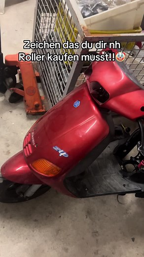 Jetzt 🤡#roller #zip #scooterattack #70ccmk2 #piaggiozip @2stroke_leffi @Maro
