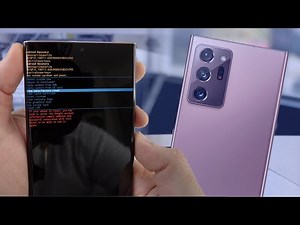 Samsung Galaxy Note 20 ultra 5g Hard Reset, Forgot Password || YouGtech