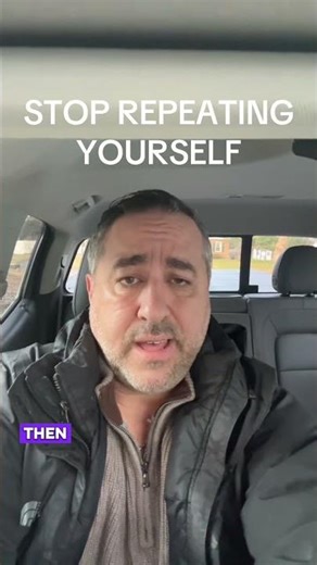 If you’re stuck repeating yourself… comment RESET