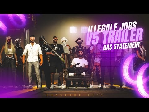 Corleone City V5 – Die Schatten erwachen 🌕 | 9 neue illegale Jobs & das große Crime-Update! Trailer