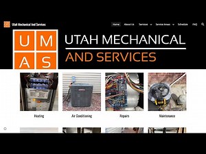 Utah Mechanical and Services - Website Review