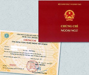 Thời hạn sử dụng chứng chỉ ngoại ngữ, chứng chỉ tin học