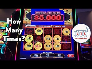 $5000 Dollar Mega Landed on High Limit Slot Machine