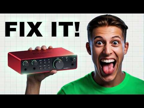 NEW! Fix Focusrite Scarlett Not Working!
