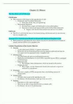 ap biology chapter 12