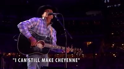 196K views · 12K reactions | "Her telephone rang 'bout a quarter to nine She heard his voice on the other end of the line..." Finish the lyrics below! #ICanStillMakeCheyenne bit.ly/GSCheyenne | George Strait | Facebook