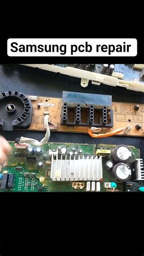 samsung front load washing machine pcb repair