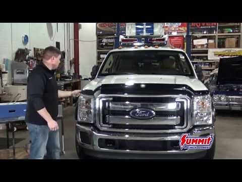 Putco Bug Shield Install on a Truck