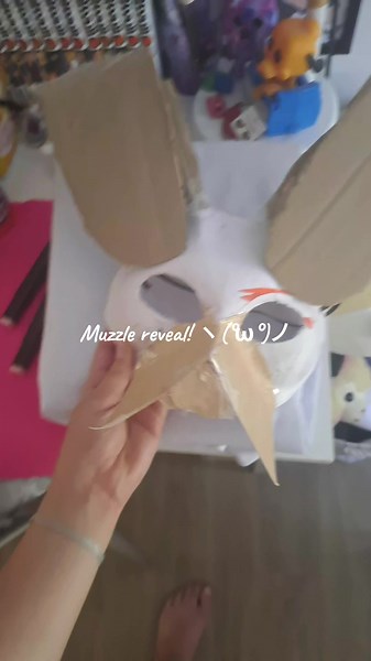 muzzle reveal #therian #antizoo #mask #quadrobics #alterhuman #gear