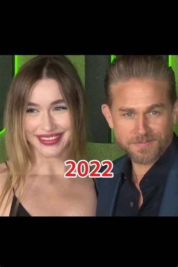 Morgana McNelis & Charlie Hunnam Couple Evolution #MorganaMcNelis #CharlieHunnam #evolution #thenvsnow #celebrity