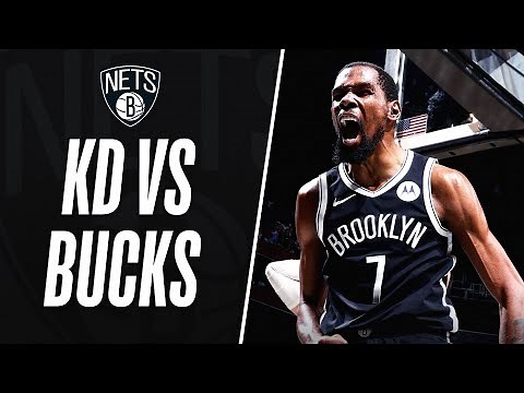 KD's INSANE Series Highlights vs Bucks (35 PPG)! 🎯