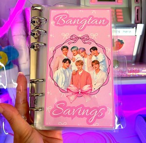 Kpop BTS Cash Stuffing Savings Challenge A6 Budgeting - Etsy