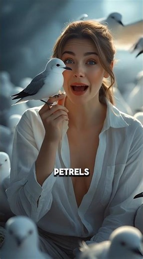 🐦 Weird Snow Petrel Fact! ❄️