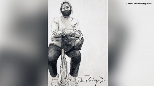 NYC subway artist captures 'moment in history we've never seen before'