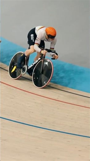 Track cycling is not easy for everyone