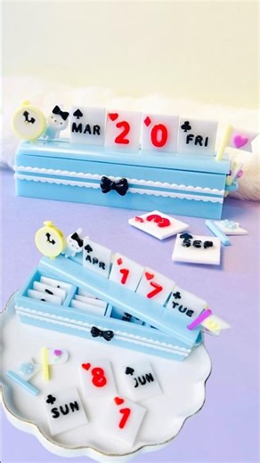 Why not try making your own original calendar with resin? ❤️ #shorts #resin #handmade #PR #handma...