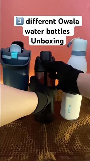 三款Owala 水壺開箱｜3 Different Owala Bottles Unboxing #owala #waterbottle #freesip #amsr