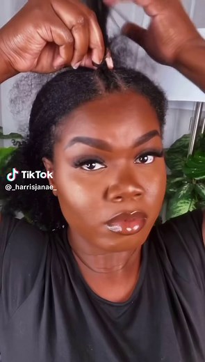 Cute Two Puff Hairstyle Tutorial for Natural Hair